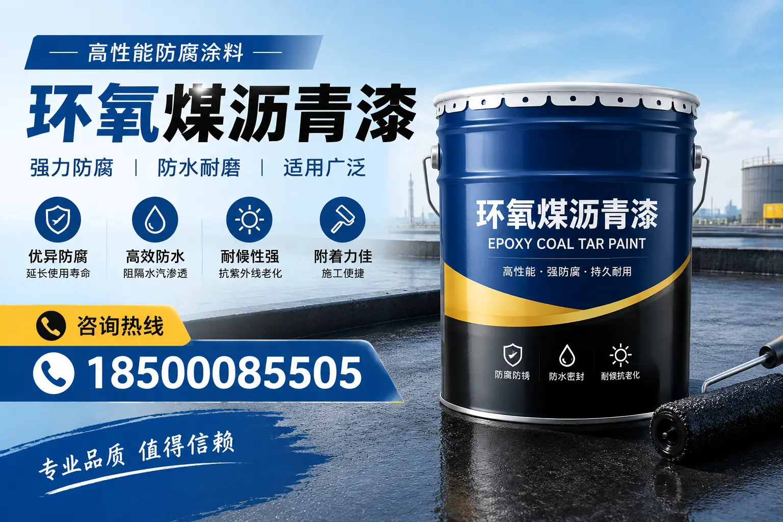 环氧煤沥青漆的主要成分与功能，庆阳用户深度了解